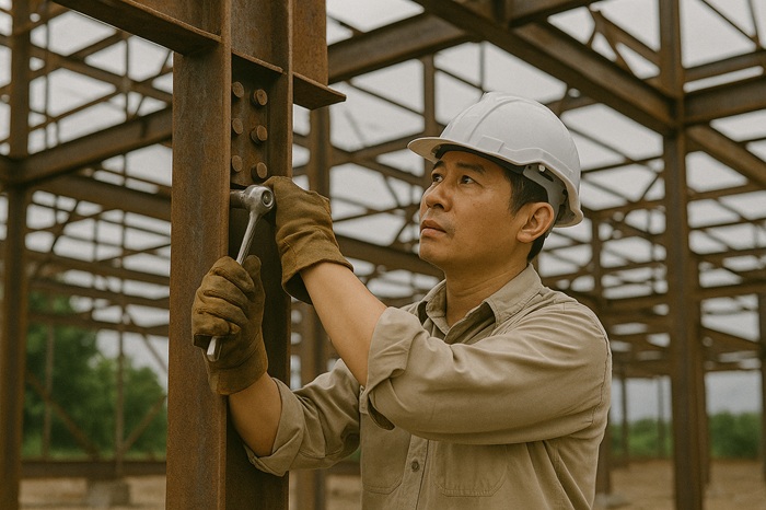 Thi công kết cấu thép